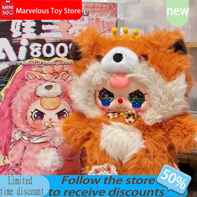 Baby Three Ai800% Doll Blind Box Toy For Trendy Design Interactive Ai Stuffed Animal Figure Mystery Boxes Kid Birthday Toy Gift
Baby Three Ai800% Doll Blind Box Toy For Trendy Design Interactive Ai Stuffed Animal Figure Mystery Boxes Kid Birthday Toy Gift
