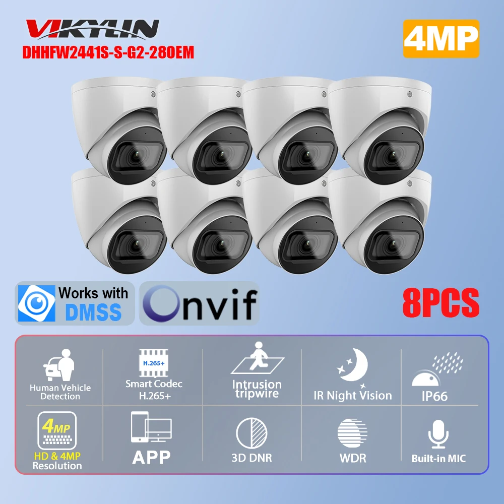 Vikylin For Dahua IPC-HDW2441TM-S OEM 4MP IR Night Vision Wizsense IP Camera SMD Plus Outdoor Video Surveillance Security Camera
Vikylin For Dahua IPC-HDW2441TM-S OEM 4MP IR Night Vision Wizsense IP Camera SMD Plus Outdoor Video Surveillance Security Camera