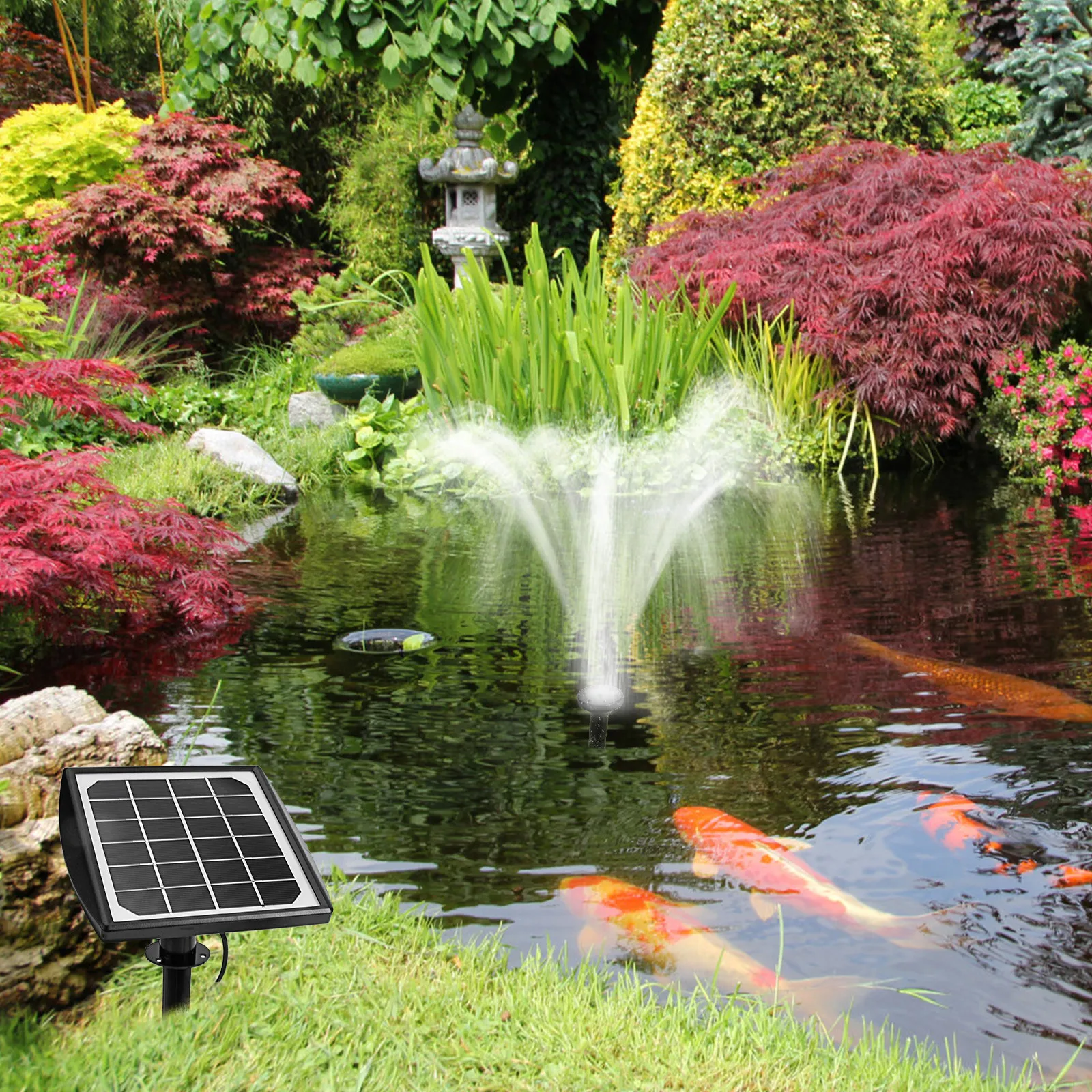 1Set Solar Fountain Kit for Garden Pond Outdoor Water Feature Decor Automatic Solar Powered Fountain Pump Set
1Set Solar Fountain Kit for Garden Pond Outdoor Water Feature Decor Automatic Solar Powered Fountain Pump Set