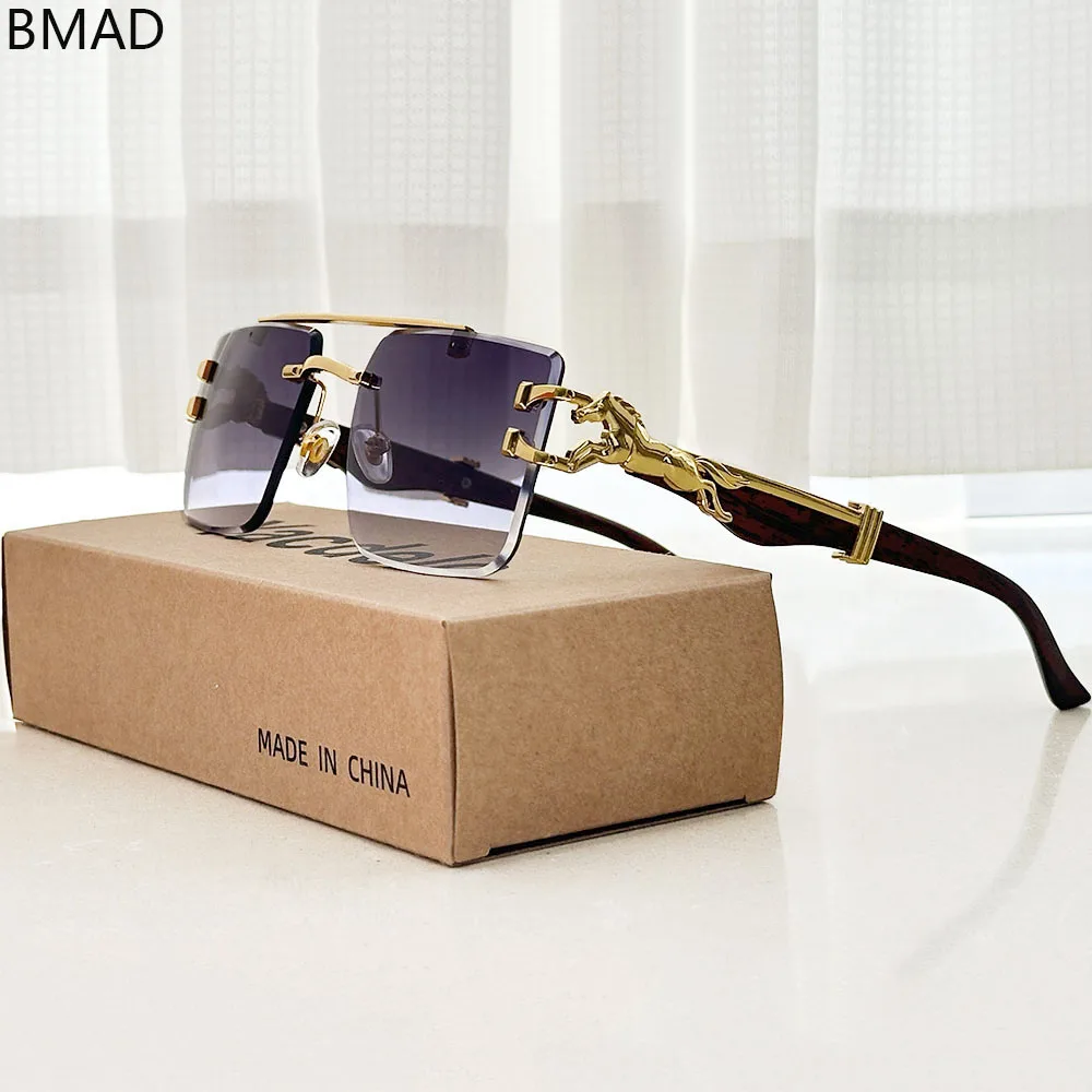 Designer Sunglasses For Men Outdoor Sunglasses Women Vintage Oculos Vacation Square Glasses Rimless Sunglass Dropshipping Lentes
Designer Sunglasses For Men Outdoor Sunglasses Women Vintage Oculos Vacation Square Glasses Rimless Sunglass Dropshipping Lentes