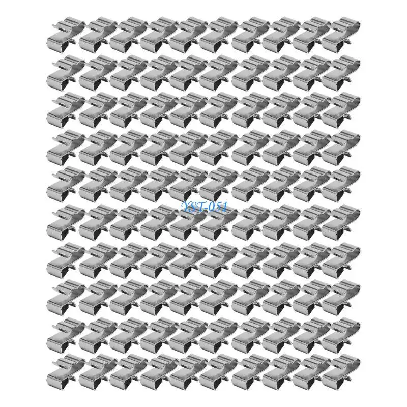 E15A Panel Wire Management Clip Steel Cable Clamps Energy Cable Clip Simple to Use
E15A Panel Wire Management Clip Steel Cable Clamps Energy Cable Clip Simple to Use