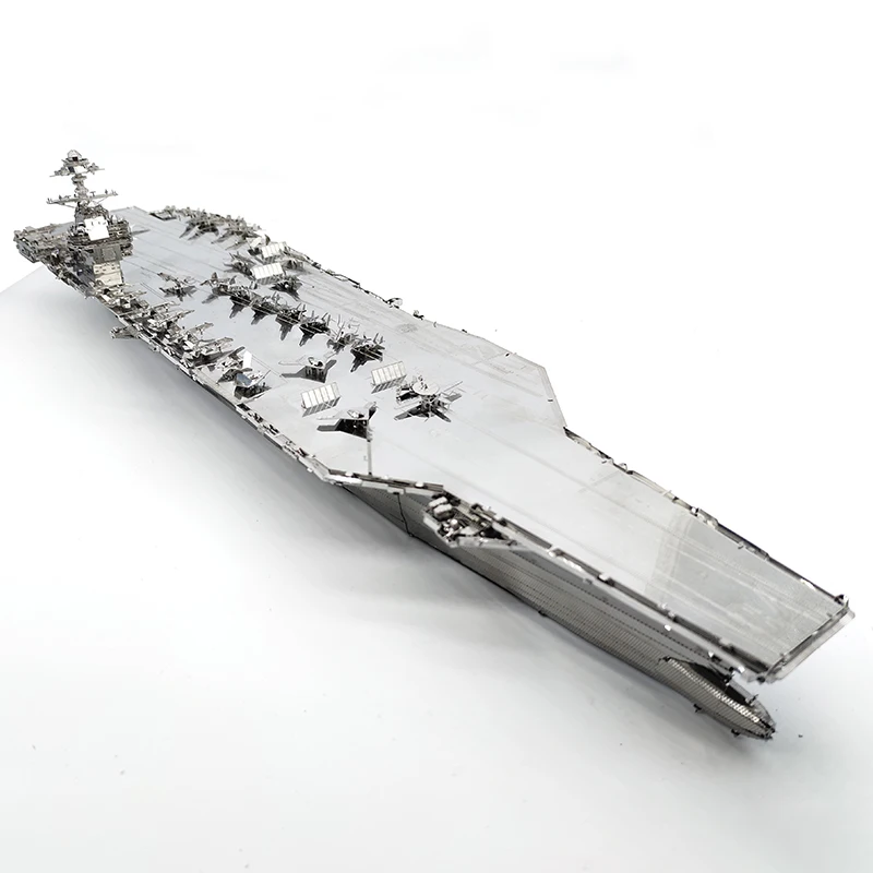 3D Metal Puzzle USS Gerald R.Ford BATTLESHIP DIY Assemble Model Kits Laser Cut Jigsaw Toys Gift for Adults
3D Metal Puzzle USS Gerald R.Ford BATTLESHIP DIY Assemble Model Kits Laser Cut Jigsaw Toys Gift for Adults