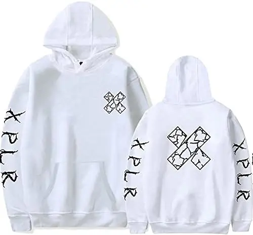 Худи XPLR Hell Week с логотипом Merch для мужчин и женщин, толстовка с капюшоном в стиле хип-хоп, Харадзюку, с длинным рукавом
Худи XPLR Hell Week с логотипом Merch для мужчин и женщин, толстовка с капюшоном в стиле хип-хоп, Харадзюку, с длинным рукавом
