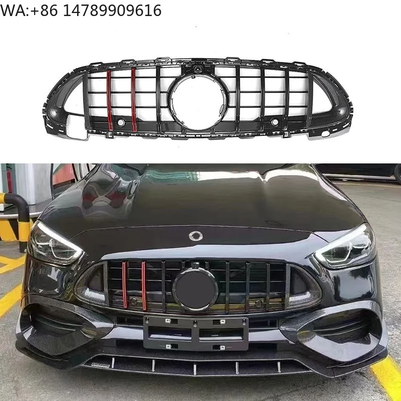 W206 High Quality Carbon Fiber KB Style Front Bumper Grill Front Grill for for W206 C Class
W206 High Quality Carbon Fiber KB Style Front Bumper Grill Front Grill for for W206 C Class