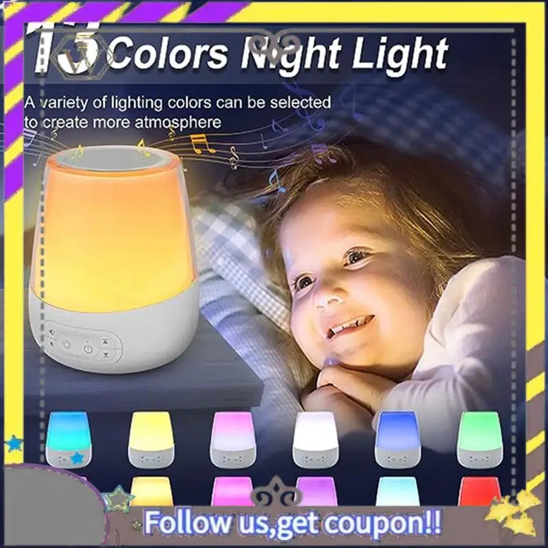 New Noise Machine Timing Baby Sleep Speaker Children Music Sleeper Suitable For Nursery And Bedroom US Plug
New Noise Machine Timing Baby Sleep Speaker Children Music Sleeper Suitable For Nursery And Bedroom US Plug