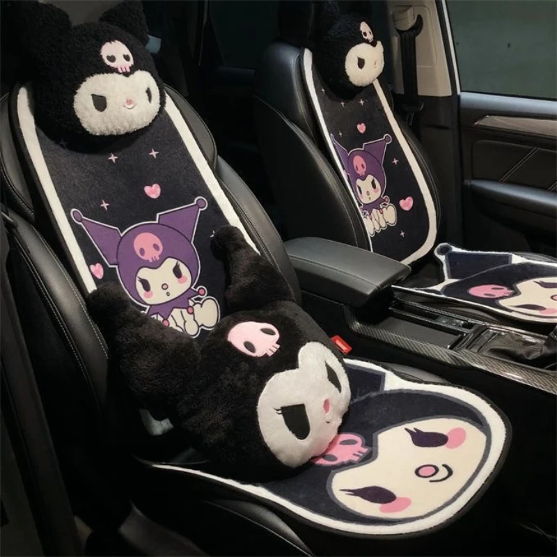 Cartoon All-Season Car Seat Cushion Comfortable Breathable Kuromi Headrest Lumbar Support Auto Seat Pad for Spring Summer
Cartoon All-Season Car Seat Cushion Comfortable Breathable Kuromi Headrest Lumbar Support Auto Seat Pad for Spring Summer