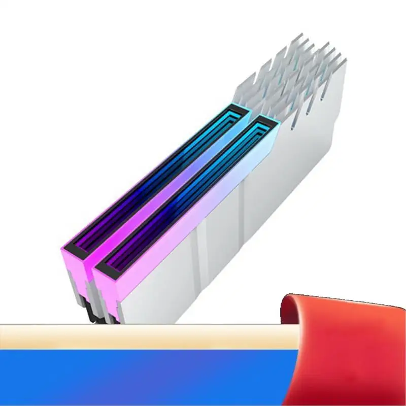 Computer DDR4 DDR5 5V ARGB Sync Memory Radiator PC RGB Colorful RAM Heatsink Cooler Cooling Shim Armor-X62A
Computer DDR4 DDR5 5V ARGB Sync Memory Radiator PC RGB Colorful RAM Heatsink Cooler Cooling Shim Armor-X62A