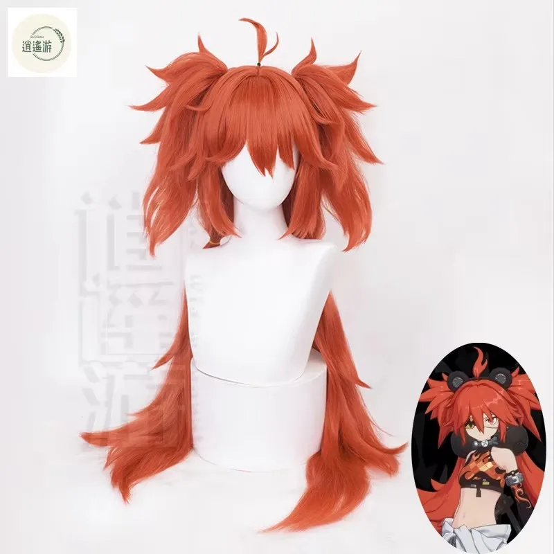 Koleda Beloobog Cosplay Wig Game Zenless Zone Zero 100CM Orange Heat Resistant Synthetic Hair Halloween Party Anime Cosplay Wigs
Koleda Beloobog Cosplay Wig Game Zenless Zone Zero 100CM Orange Heat Resistant Synthetic Hair Halloween Party Anime Cosplay Wigs