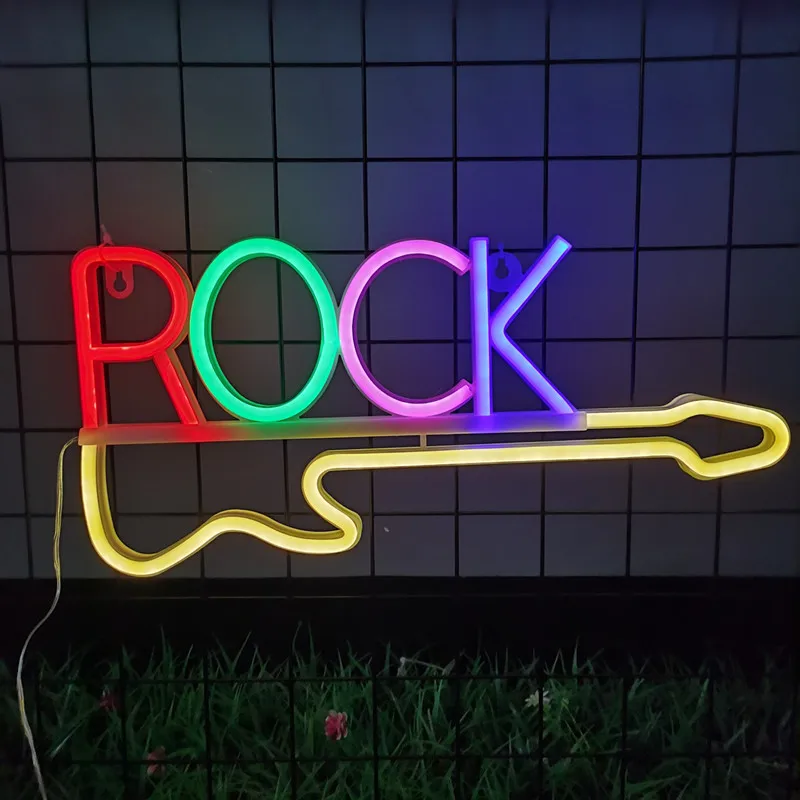 LED Rock Guitar Neon Lamp For Bar Pub Wall Battery USB Powered Night Lights Wedding Holiday Christmas Party Room Decoration
LED Rock Guitar Neon Lamp For Bar Pub Wall Battery USB Powered Night Lights Wedding Holiday Christmas Party Room Decoration