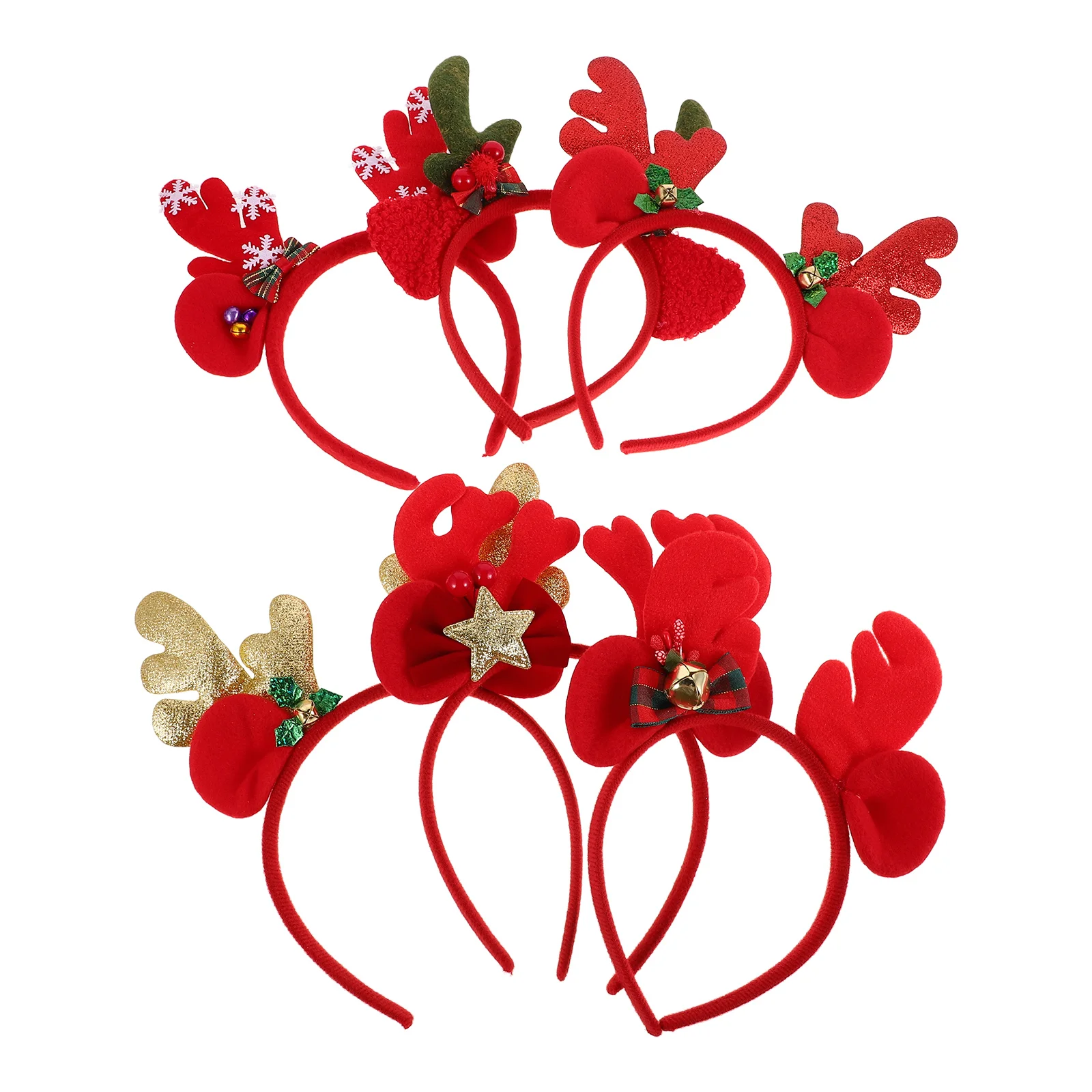 6Pcs Christmas Antler Headband Soft Felt Reindeer Ears for Holiday Party Kids Adults Festive Wear Adjustable Comfortable Design
6Pcs Christmas Antler Headband Soft Felt Reindeer Ears for Holiday Party Kids Adults Festive Wear Adjustable Comfortable Design