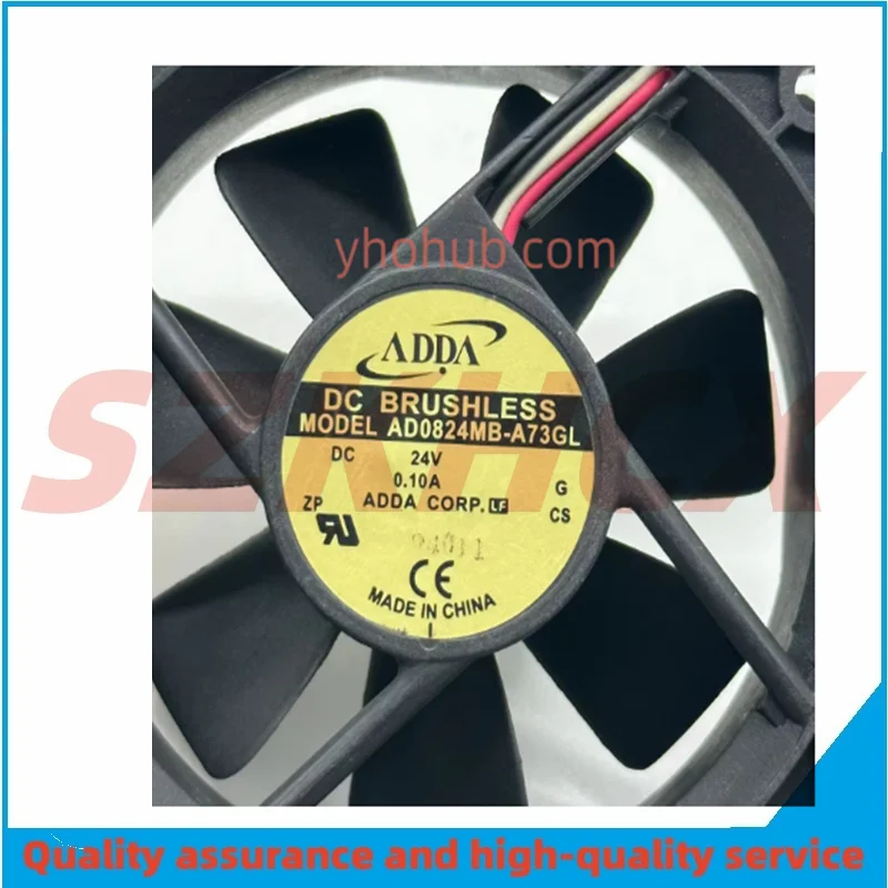 1 шт./лот ADDA AD0824MB-A73GL DC 24 В 0,10 А 80X80X25 мм 3-проводной охлаждающий вентилятор для сервера
1 шт./лот ADDA AD0824MB-A73GL DC 24 В 0,10 А 80X80X25 мм 3-проводной охлаждающий вентилятор для сервера