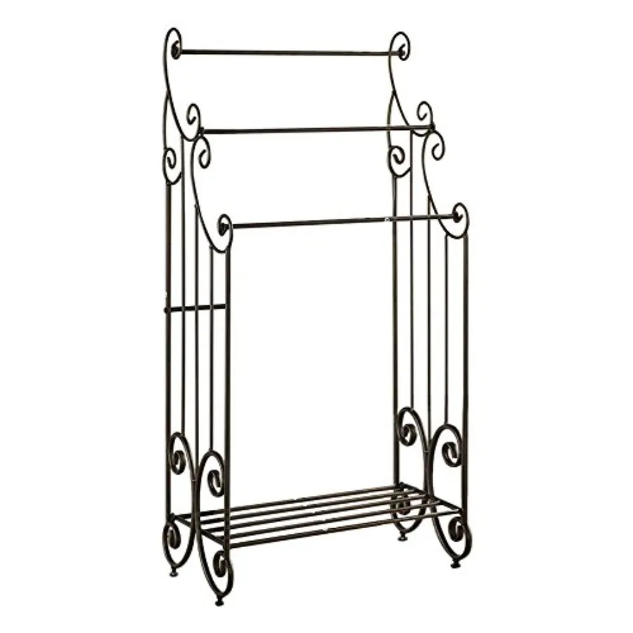 Pewter Metal Towel Racks for Bathroom with Shelf - 3 Long, Sturdy, Versatile and Modern Towel Rack with Storage Shelf Perfect f
Pewter Metal Towel Racks for Bathroom with Shelf - 3 Long, Sturdy, Versatile and Modern Towel Rack with Storage Shelf Perfect f