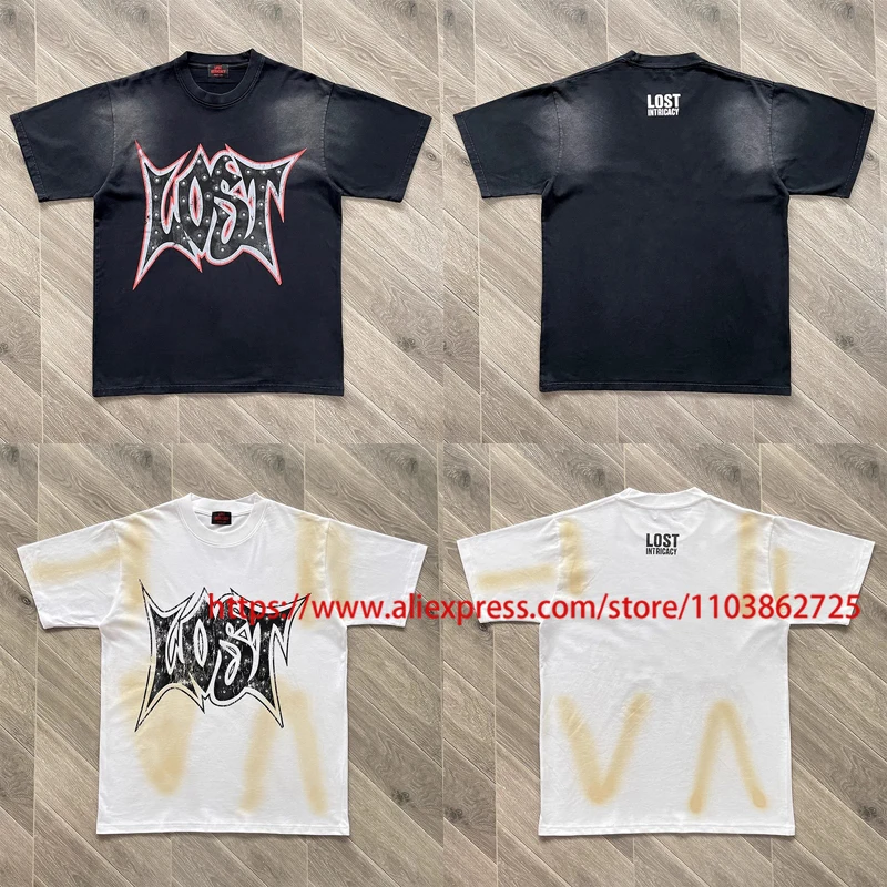 Футболка Lost Intricity Original Label Американский хип-хоп Heavy Hot Diamond Print Lost Intricity Футболка с короткими рукавами и круглым воротником
Футболка Lost Intricity Original Label Американский хип-хоп Heavy Hot Diamond Print Lost Intricity Футболка с короткими рукавами и круглым воротником
