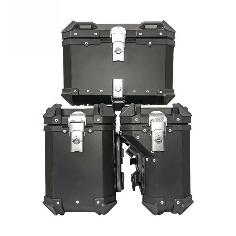Hongshen 36L High Quality Waterproof Saddle Bags Trunk Lage Hard Aluminum Motorcycle Side Box for Storage Delivery Side case
Hongshen 36L High Quality Waterproof Saddle Bags Trunk Lage Hard Aluminum Motorcycle Side Box for Storage Delivery Side case