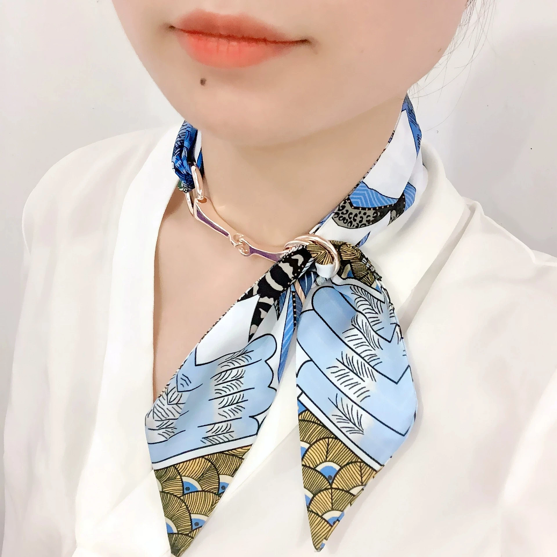 Women Flower And Bird Printing Skinny Bag Scarf Brand Silk Foulard Women Neck Tie Head Scarves For Ladies 5*88cm
Women Flower And Bird Printing Skinny Bag Scarf Brand Silk Foulard Women Neck Tie Head Scarves For Ladies 5*88cm