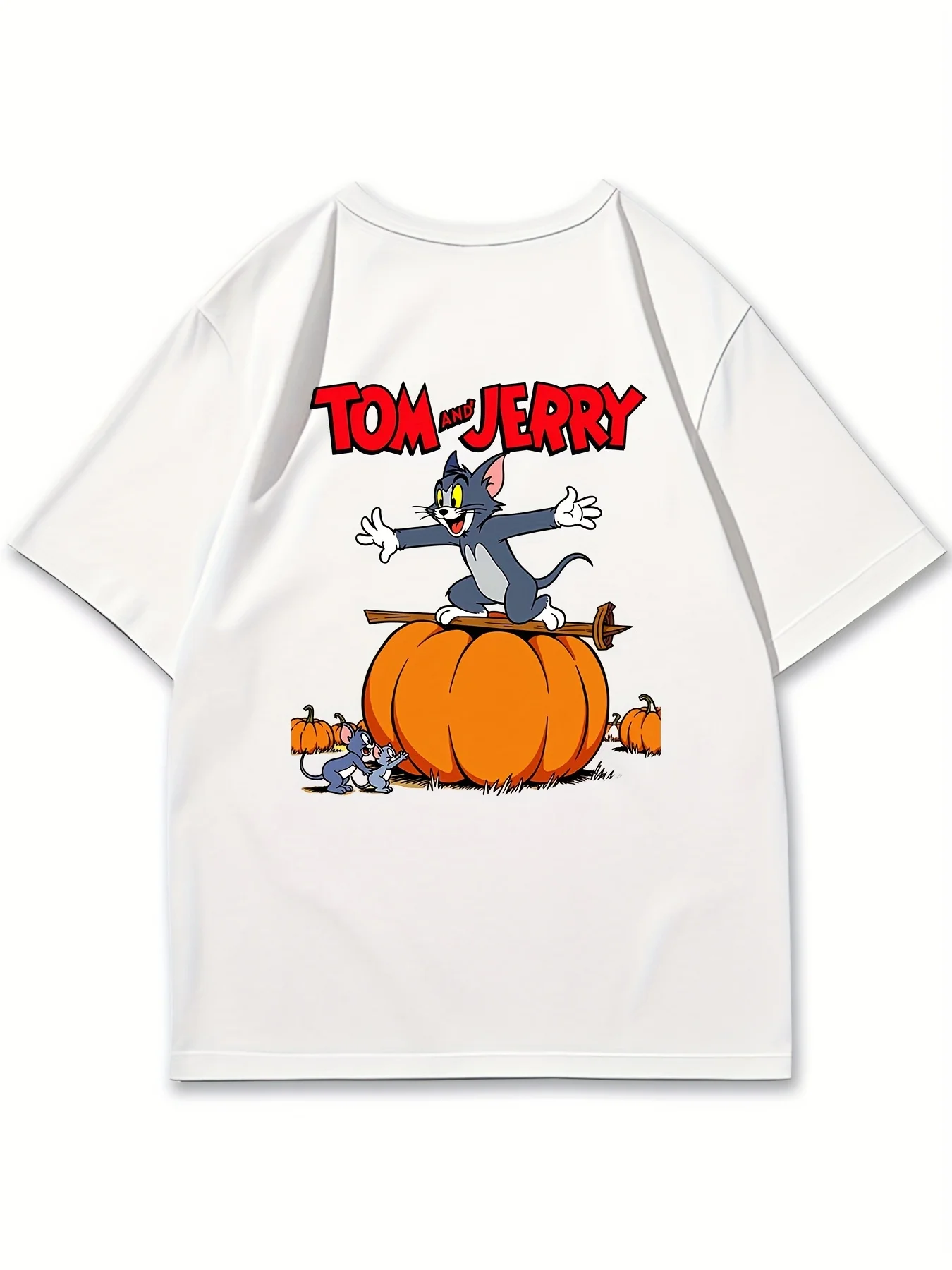 Том и Джерри Графический принт Лето Осень Зима Хлопковые мужские и женские футболки с короткими рукавами Роскошный бренд для занятий спортом на открытом воздухе
Том и Джерри Графический принт Лето Осень Зима Хлопковые мужские и женские футболки с короткими рукавами Роскошный бренд для занятий спортом на открытом воздухе