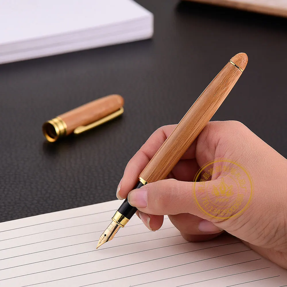 CHEN LIN Bamboo Calligraphy Art Fountain Pen Fine Nib Smooth Writing Ink Writing Tool Office Supply Pens for Writing Stationery
CHEN LIN Bamboo Calligraphy Art Fountain Pen Fine Nib Smooth Writing Ink Writing Tool Office Supply Pens for Writing Stationery