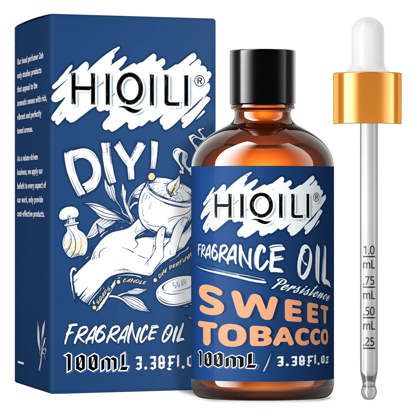 Sweet Tobacco Fragracne Oils, HIQILI 100ML 100% Pure Oil For Aromatherapy,Car Diffusion, Humidifier,Candle Making, Massage, Gift
Sweet Tobacco Fragracne Oils, HIQILI 100ML 100% Pure Oil For Aromatherapy,Car Diffusion, Humidifier,Candle Making, Massage, Gift