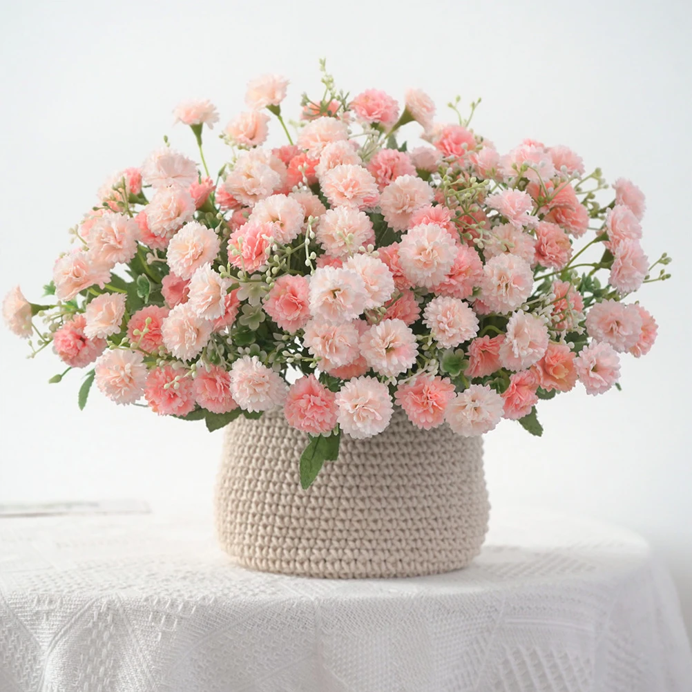 20 Branches Artificial Cloves Carnations Silk Flowers for Bouquet Home Decoration Party Wedding Vase Arrangement Plastic
20 Branches Artificial Cloves Carnations Silk Flowers for Bouquet Home Decoration Party Wedding Vase Arrangement Plastic
