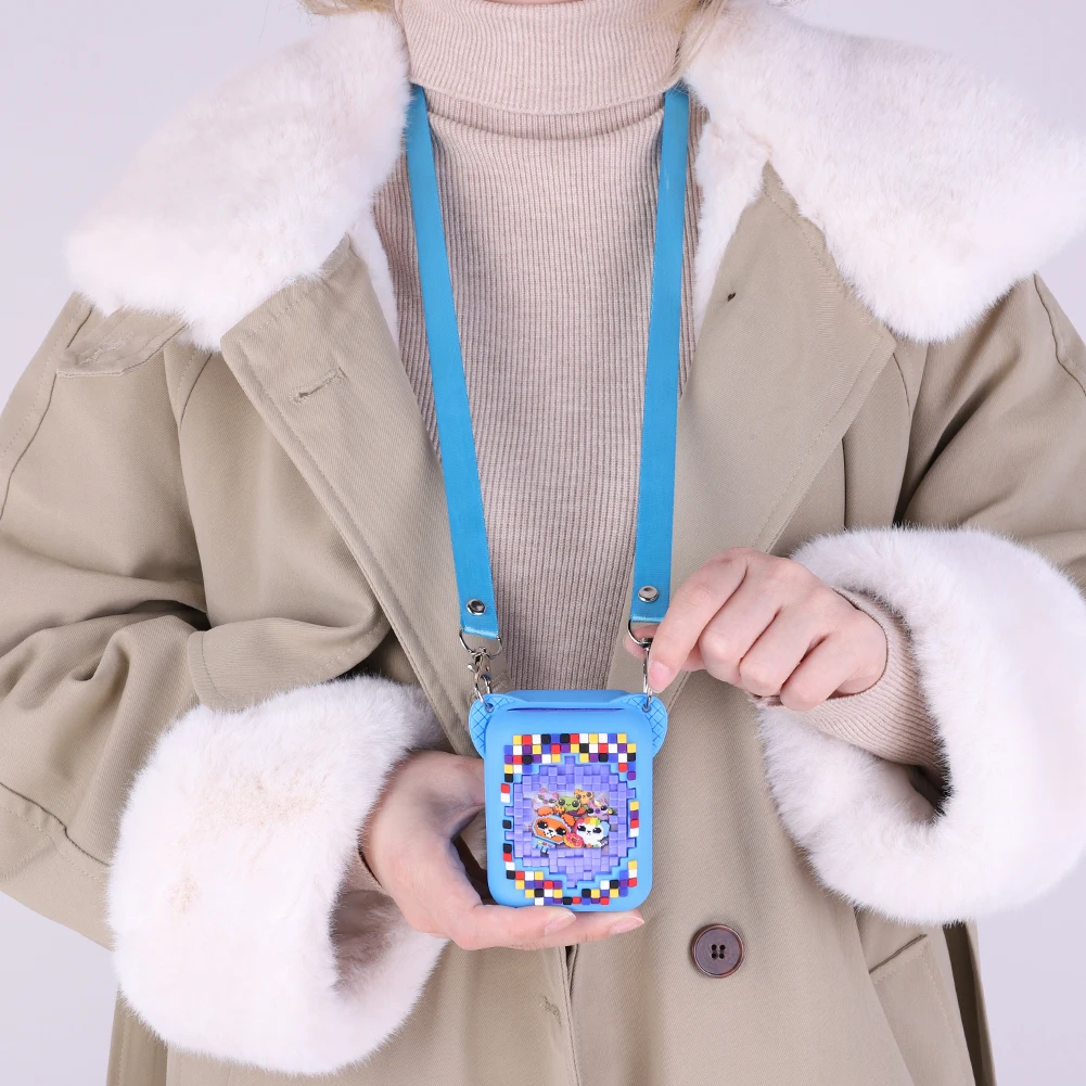 Силиконовый чехол для Bitzee Digital Pet: защитный кожух, противоударный, с ремешком на шею, держатель-протектор, аксессуары
Силиконовый чехол для Bitzee Digital Pet: защитный кожух, противоударный, с ремешком на шею, держатель-протектор, аксессуары