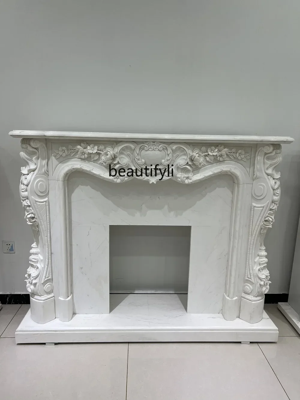 A13 Marble Fireplace Stone French Fireplace Living Room European Jazz White Stone Fireplace
A13 Marble Fireplace Stone French Fireplace Living Room European Jazz White Stone Fireplace