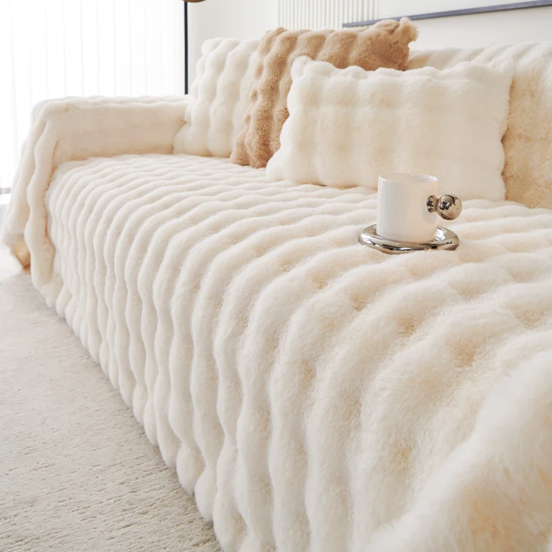 Rabbit plush sofa cushion winter thickened seat non slip cover cloth towel autumn and
Rabbit plush sofa cushion winter thickened seat non slip cover cloth towel autumn and