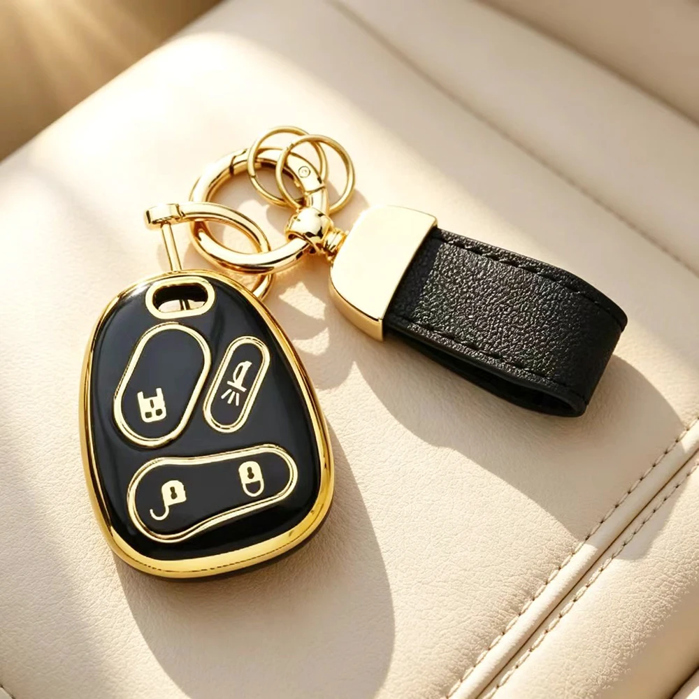 3 4 Buttons TPU Remote Car Key Case for Hummer H2 Chevrolet Avalanche Cadillac Escalade 2003 2004 2005 2006 Shell Fob Protector
3 4 Buttons TPU Remote Car Key Case for Hummer H2 Chevrolet Avalanche Cadillac Escalade 2003 2004 2005 2006 Shell Fob Protector