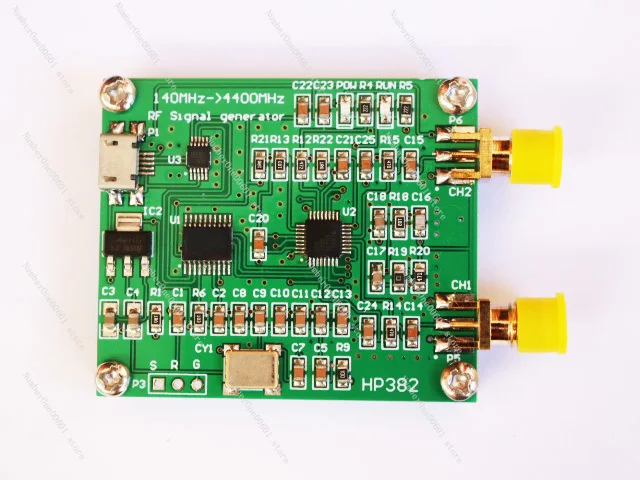 Новая версия генератора радиочастотных сигналов USB с функцией подметания, радиочастотный генератор 140 МГц ~ 4,4 ГГц
Новая версия генератора радиочастотных сигналов USB с функцией подметания, радиочастотный генератор 140 МГц ~ 4,4 ГГц