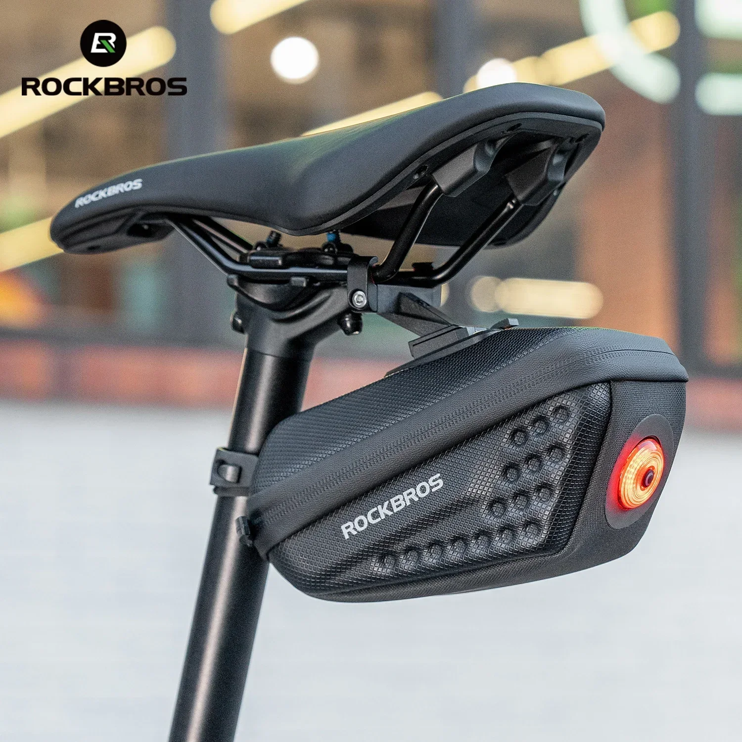 ROCKBROS Hard Shell EVA Bicycle With Tail Light Saddle Bag Portable Waterproof Smart Sensor Taillight MTB Road Bike Equipment
ROCKBROS Hard Shell EVA Bicycle With Tail Light Saddle Bag Portable Waterproof Smart Sensor Taillight MTB Road Bike Equipment