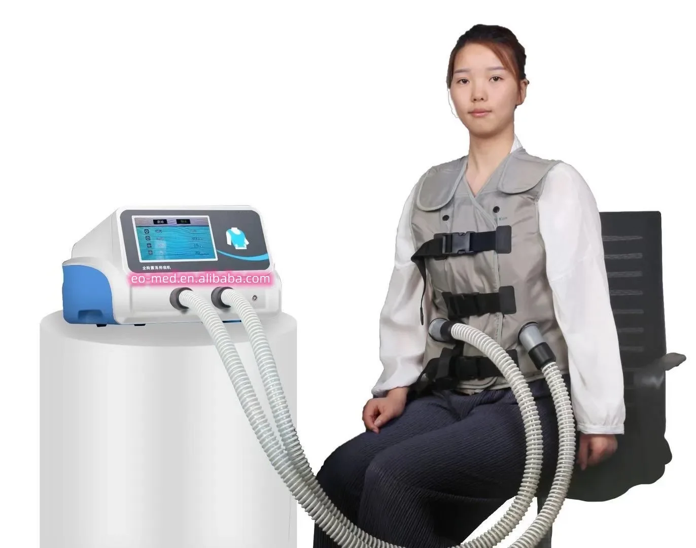 2025High Frequency Chest Vibration Therapy Vest Airway Clearance System ACS-11 with HFCWO function Chest Physiotherapy Equipment
2025High Frequency Chest Vibration Therapy Vest Airway Clearance System ACS-11 with HFCWO function Chest Physiotherapy Equipment