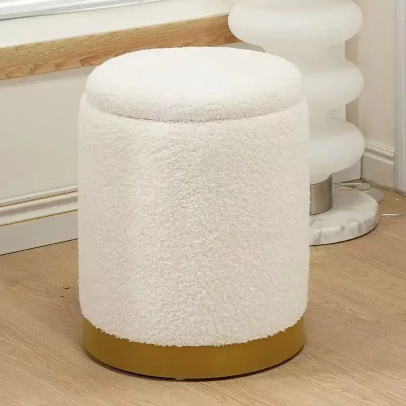 Makeup High-end Household Dressing Ottomans Circular Stool Modern Light Luxury Simple Dressing Beauty Circular Stool
Makeup High-end Household Dressing Ottomans Circular Stool Modern Light Luxury Simple Dressing Beauty Circular Stool