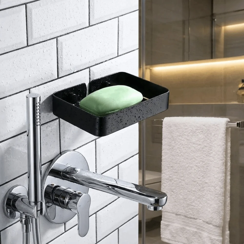 304 Stainless Steel Stainless Steel Soap Holder White Black Colors Hollow Mesh Design Bathroom Soap Storage Quick Draining
304 Stainless Steel Stainless Steel Soap Holder White Black Colors Hollow Mesh Design Bathroom Soap Storage Quick Draining