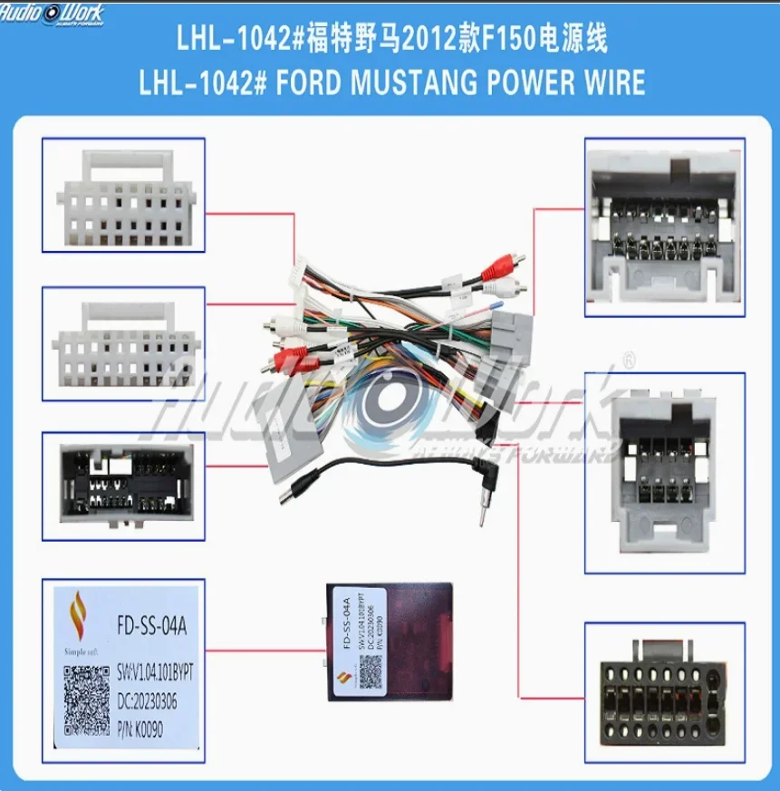 Car Radio Android DVD Stereo audio screen multimedia video player cables Harness For 2010 FORD F150/ RAPTOR/MUSTANG canbus
Car Radio Android DVD Stereo audio screen multimedia video player cables Harness For 2010 FORD F150/ RAPTOR/MUSTANG canbus