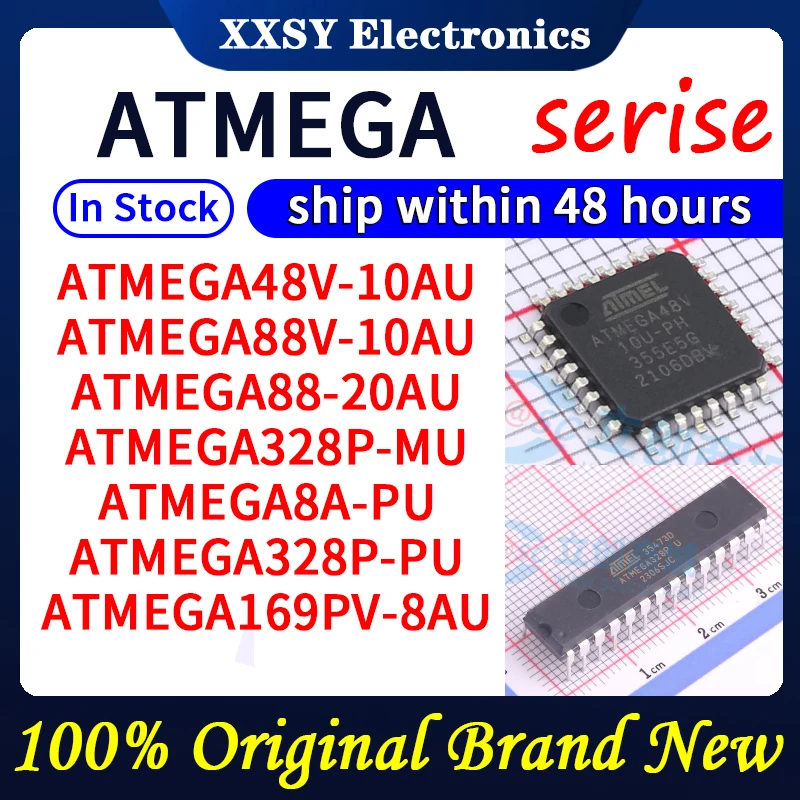 ATMEGA48V-10AU ATMEGA88V-10AU ATMEGA88-20AU ATMEGA328P-MU ATMEGA8A-PU ATMEGA328P-PU ATMEGA169PV-8AU В наличии 100% оригинал, новый
ATMEGA48V-10AU ATMEGA88V-10AU ATMEGA88-20AU ATMEGA328P-MU ATMEGA8A-PU ATMEGA328P-PU ATMEGA169PV-8AU В наличии 100% оригинал, новый