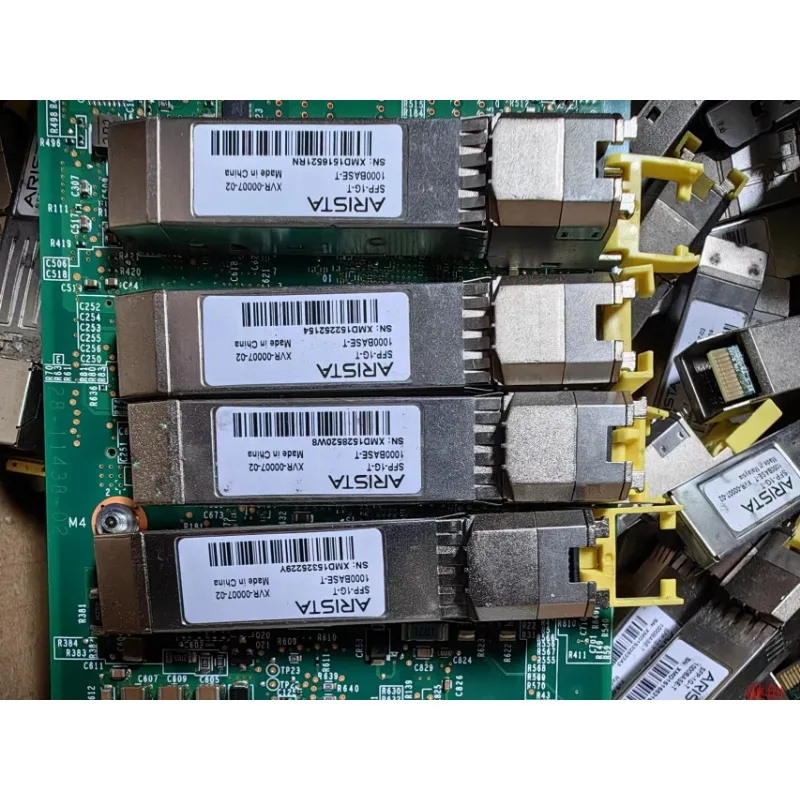 Parts for Arista SFP-1G-T 1000Base-T SFP XVP-00007-02 Optical to Power Module
Parts for Arista SFP-1G-T 1000Base-T SFP XVP-00007-02 Optical to Power Module