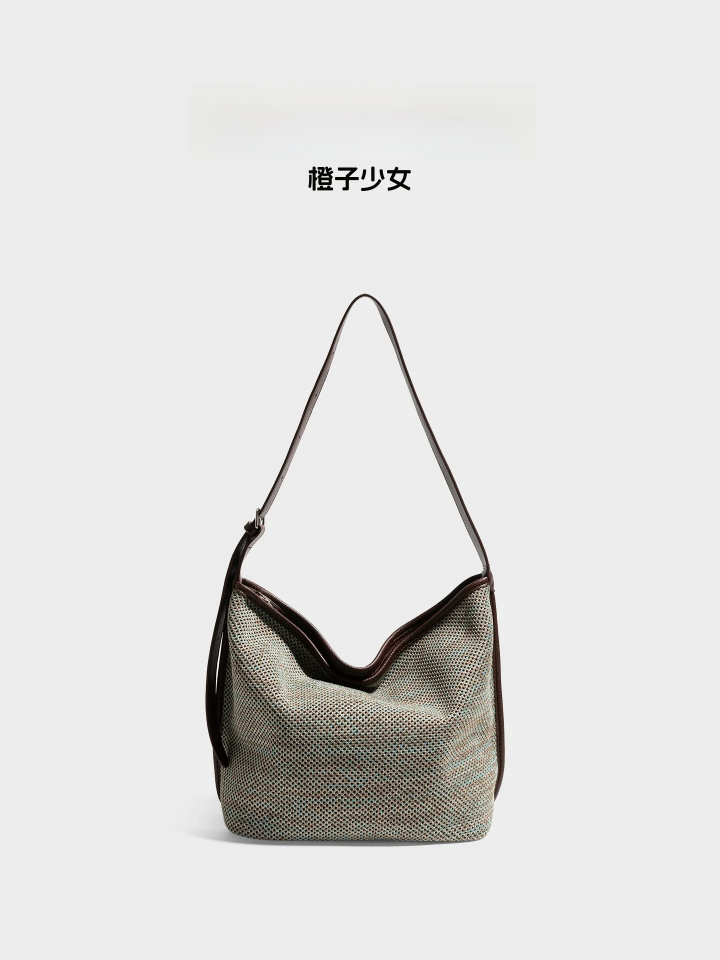 Retro Orange Girl Knitted Tote Shoulder Bag Large Capacity Commuter Bag Versatile Handbag PU Leather Square Shape Zipper Closure
Retro Orange Girl Knitted Tote Shoulder Bag Large Capacity Commuter Bag Versatile Handbag PU Leather Square Shape Zipper Closure