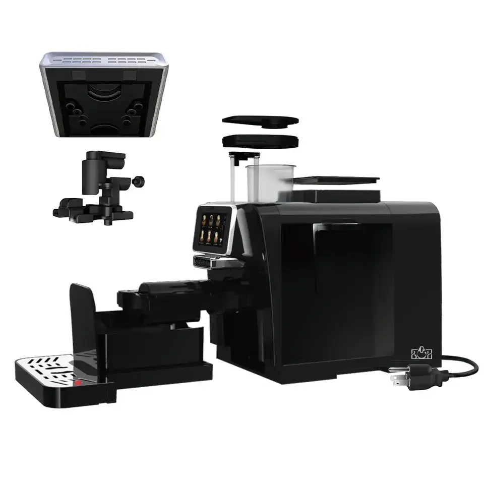 WiFi Control Commercial Smart Bean Grinder Coffee Maker Super Automatic Electric Espresso Machines
WiFi Control Commercial Smart Bean Grinder Coffee Maker Super Automatic Electric Espresso Machines