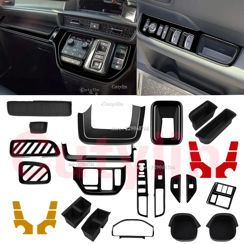 For Honda Stepwgn Spada RP8 2022 2023 2024 abs Interior Window Rise Switch Gear Ac Vent Steering Wheel Rearview Mirror Cover
For Honda Stepwgn Spada RP8 2022 2023 2024 abs Interior Window Rise Switch Gear Ac Vent Steering Wheel Rearview Mirror Cover