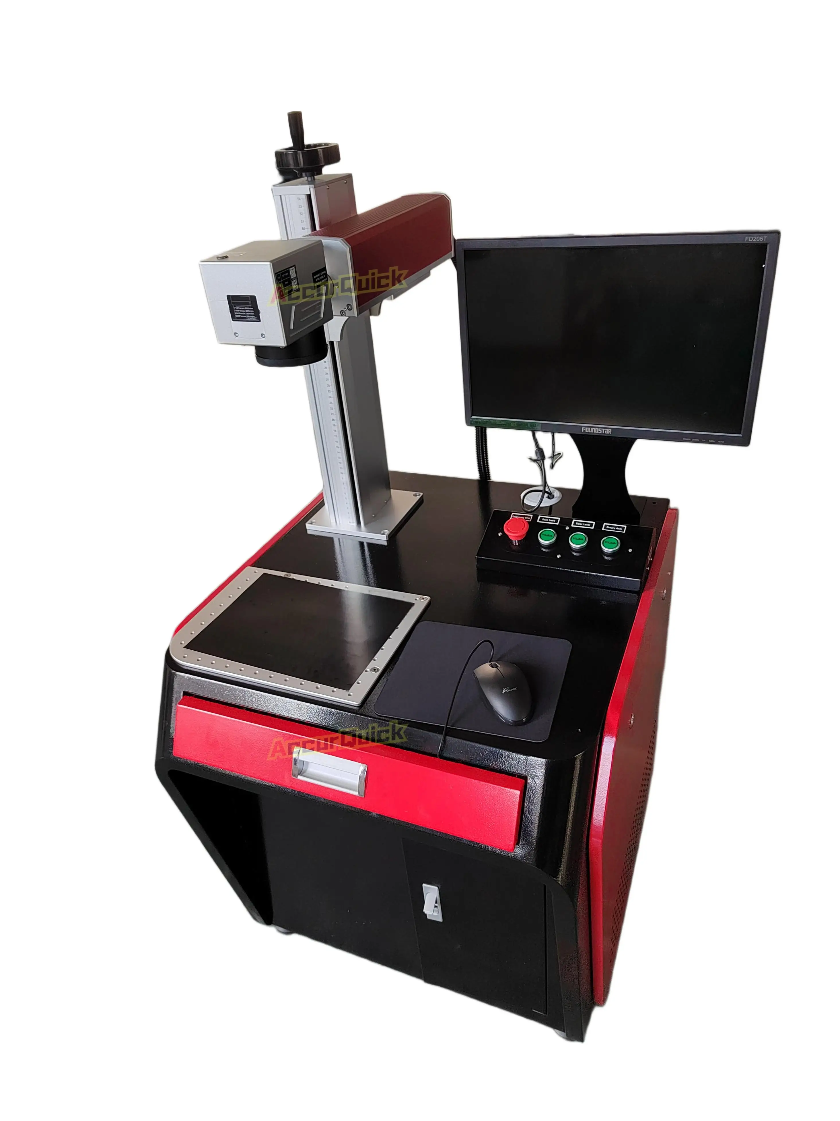 Desktop Fiber Laser Marking Machine Laser Marker CNC Engraving Printing for Metal Plastic
Desktop Fiber Laser Marking Machine Laser Marker CNC Engraving Printing for Metal Plastic