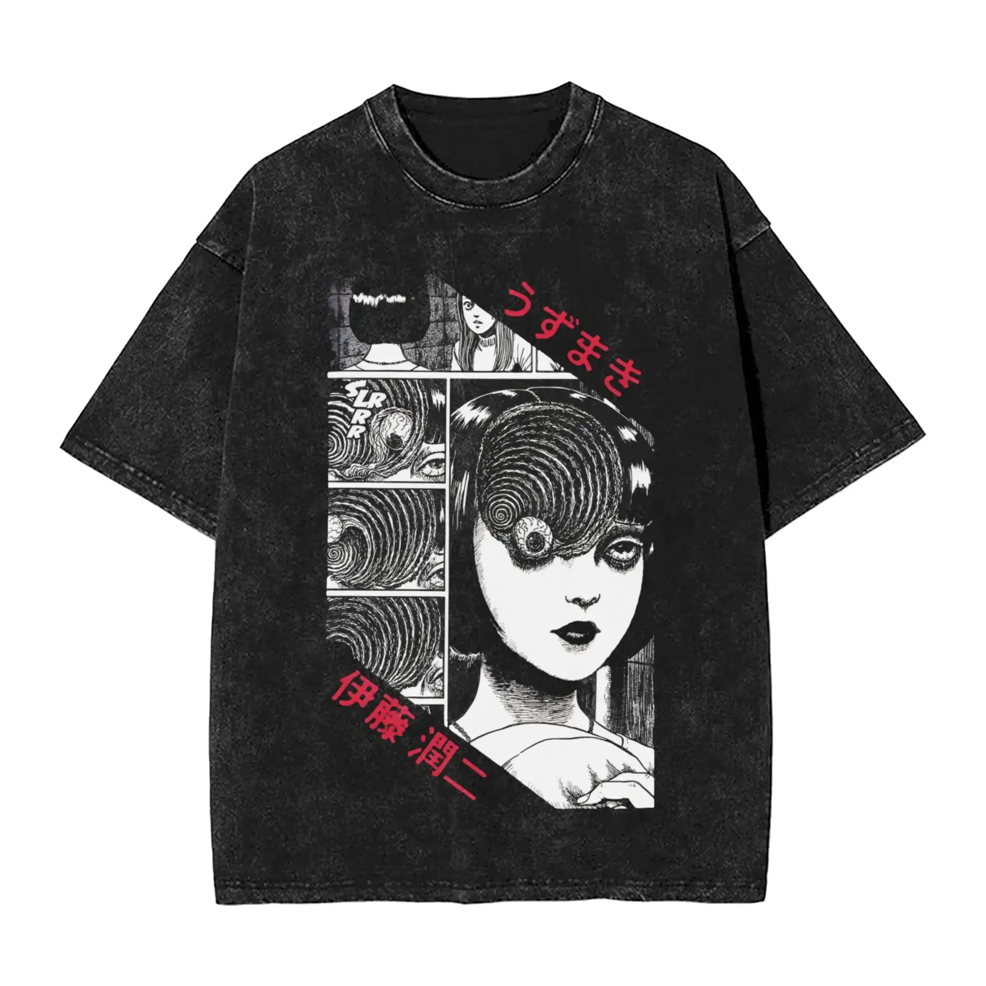 Японская футболка с рисунком манги, винтажная стираная футболка большого размера, хлопковые футболки высокого качества с короткими рукавами, топы, мужская и женская одежда
Японская футболка с рисунком манги, винтажная стираная футболка большого размера, хлопковые футболки высокого качества с короткими рукавами, топы, мужская и женская одежда