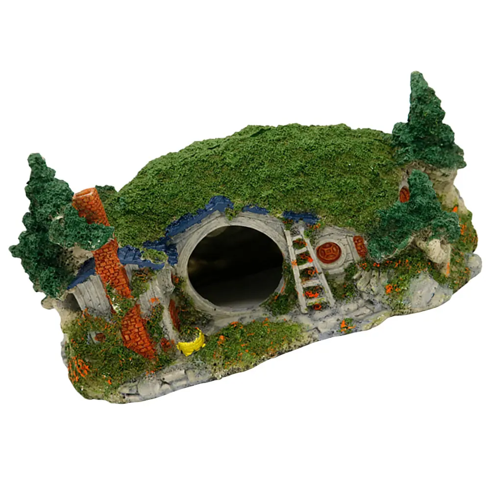 Ornament Reptile Hiding Hole Aquarium Castle Decor Fish Tank Shelter Cave Turtle Hideout Resin Craft Underwater for Fresh
Ornament Reptile Hiding Hole Aquarium Castle Decor Fish Tank Shelter Cave Turtle Hideout Resin Craft Underwater for Fresh