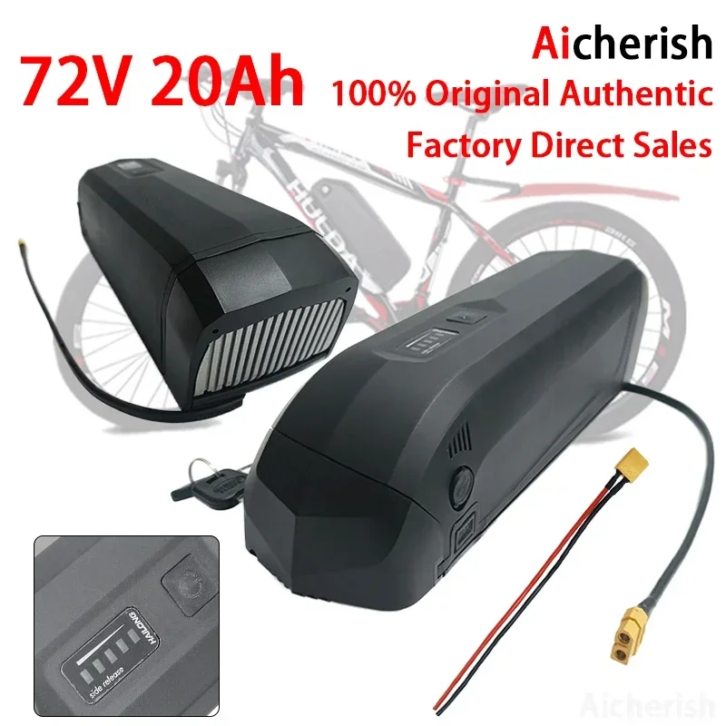 72V 20Ah 30Ah 40Ah 18650 Lithium-Ion Battery, USB+XT60 For Hailong 40A BMS 750W 1000W 1500W 72V Hailong Ebike Battery
72V 20Ah 30Ah 40Ah 18650 Lithium-Ion Battery, USB+XT60 For Hailong 40A BMS 750W 1000W 1500W 72V Hailong Ebike Battery