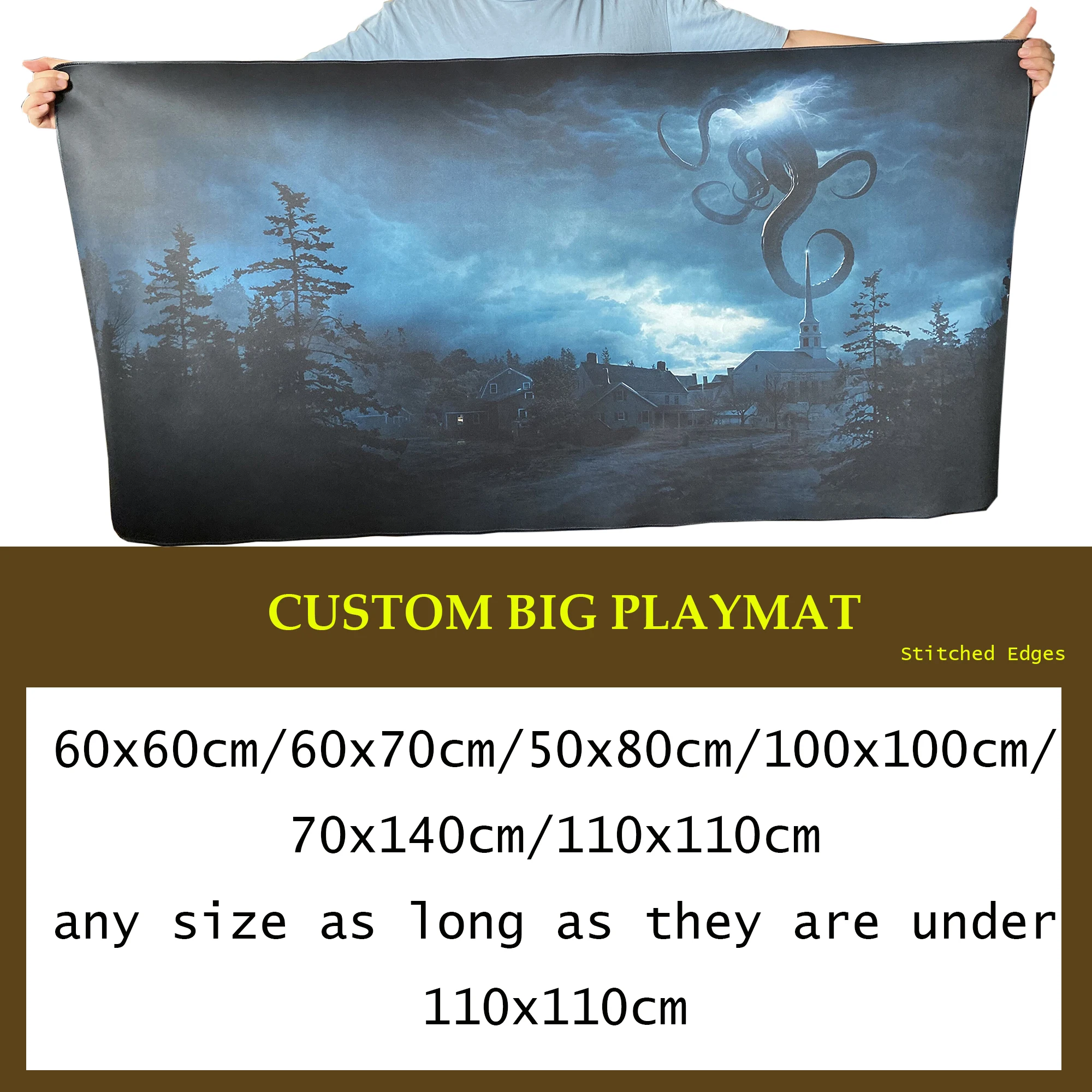 Custom Print BIG Playmat Any Image Any Size for TCG Card Games Tournament Board Games PKM/YGO/CFV Batterfield Board Game Playmat
Custom Print BIG Playmat Any Image Any Size for TCG Card Games Tournament Board Games PKM/YGO/CFV Batterfield Board Game Playmat