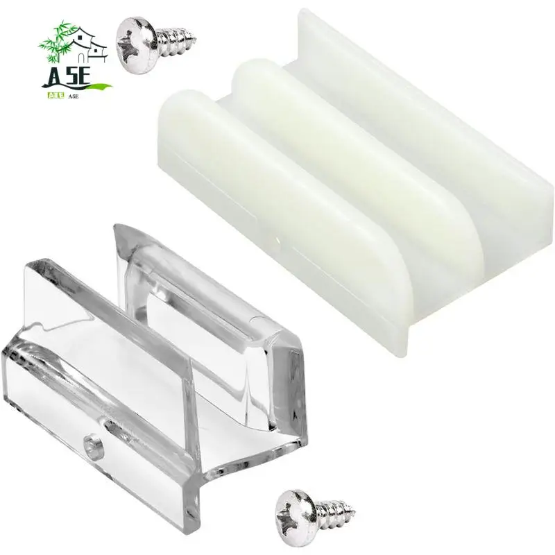 A05E-2-Size M6219 Sliding Shower Door Bottom Guide Combo Pack-Rails For Glass Shower Doors Fits 1/2In & 3/8In Glass Thickness
A05E-2-Size M6219 Sliding Shower Door Bottom Guide Combo Pack-Rails For Glass Shower Doors Fits 1/2In & 3/8In Glass Thickness
