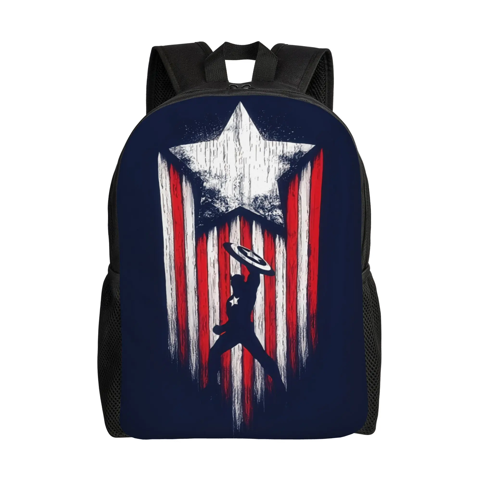 Marvel College Bag Back to school season Captain America and the Star Spangled Banner Classic Backpack
Marvel College Bag Back to school season Captain America and the Star Spangled Banner Classic Backpack