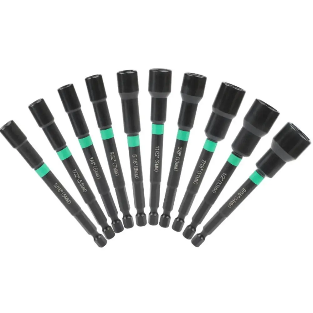 Magnetic Hex Socket Sleeve 5mm-14mm High Hardness Impact Socket Head No Slipping Steel Drill Bit Extender Power Screwdrive
Magnetic Hex Socket Sleeve 5mm-14mm High Hardness Impact Socket Head No Slipping Steel Drill Bit Extender Power Screwdrive