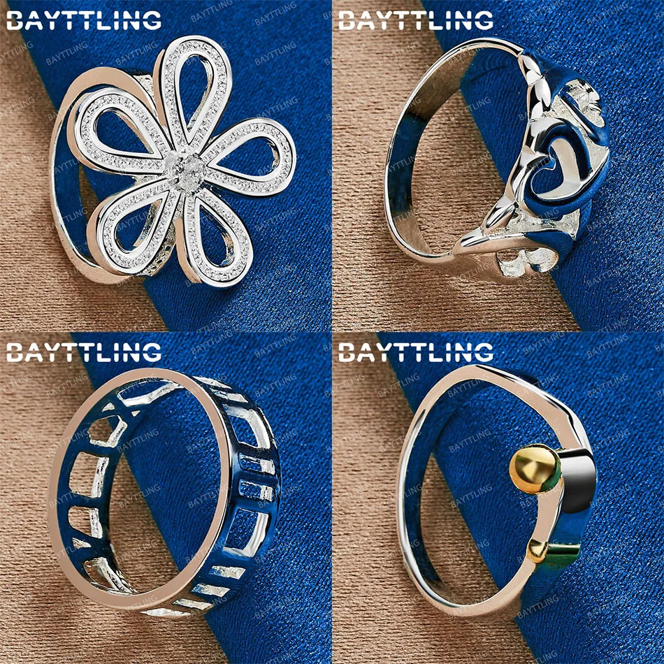 Luxury 925 sterling silver 7/8/9/10 Exquisite flower hollow ring Ladies temperament accessories gift wedding jewelry
Luxury 925 sterling silver 7/8/9/10 Exquisite flower hollow ring Ladies temperament accessories gift wedding jewelry
