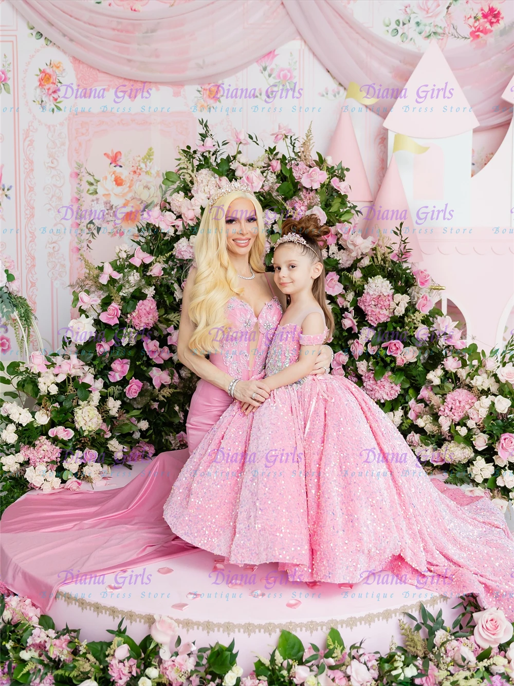 Gorgeous Pink Flower Girl Dress Quality Floral Appliques Elegant Floor Length Princess Birthday Party Evening Ball Gowns
Gorgeous Pink Flower Girl Dress Quality Floral Appliques Elegant Floor Length Princess Birthday Party Evening Ball Gowns