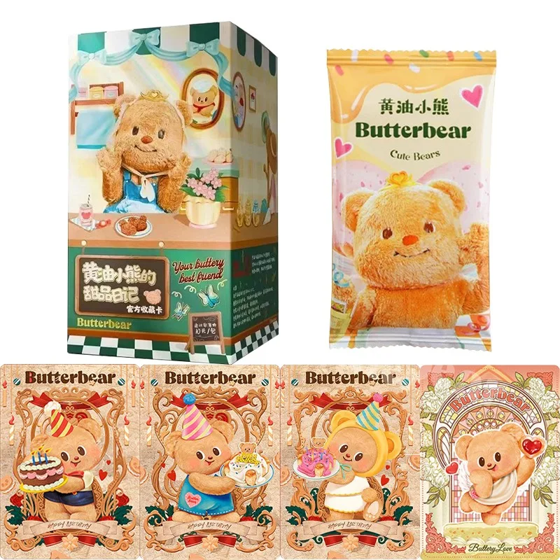 Genuine Butter Bear Card Cute Dessert Diary Series Butterbear Observation Diary Cards Anime Game Collection Card Toys Gifts
Genuine Butter Bear Card Cute Dessert Diary Series Butterbear Observation Diary Cards Anime Game Collection Card Toys Gifts
