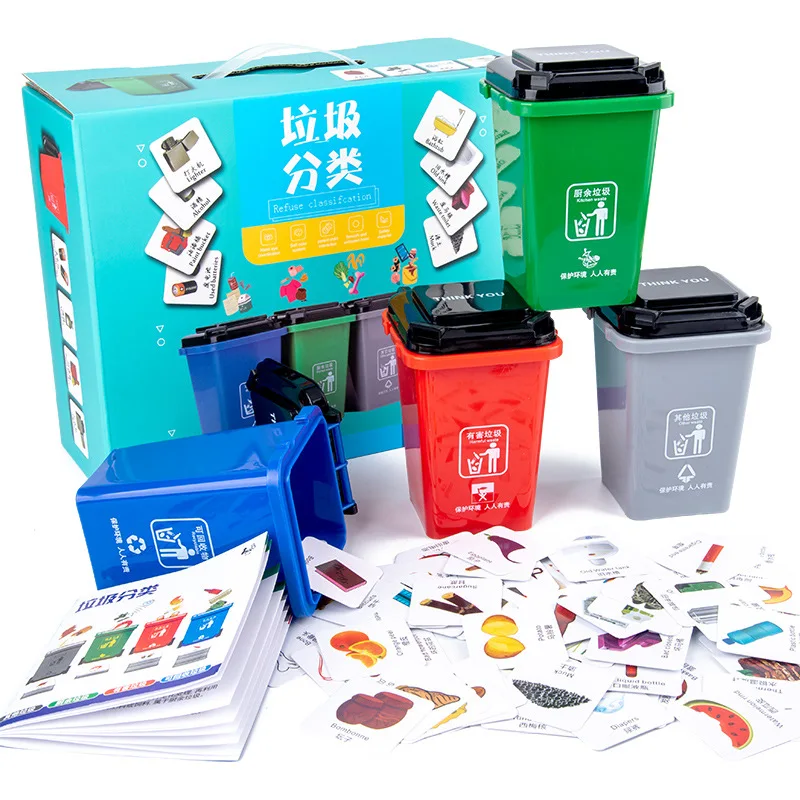 Trash Sorting Baby Children Trash Can Card Toy Mini Trash GameEarly Teaching Knowledge P17
Trash Sorting Baby Children Trash Can Card Toy Mini Trash GameEarly Teaching Knowledge P17
